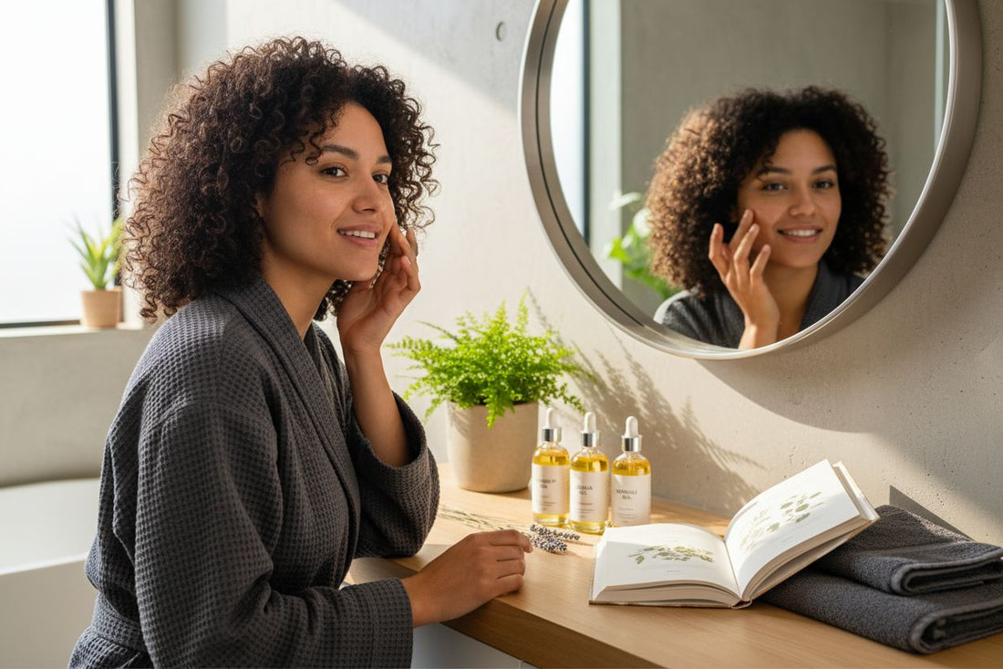 botanical oils, skincare routine, natural wellness