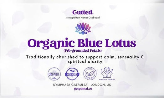 Gutted Blue Egyptian Lotus Oil 100% Pure Undiluted Essential Oil 30ml/5oz for Skin Care- aromatherapy Therapeutic Natural Fragrance