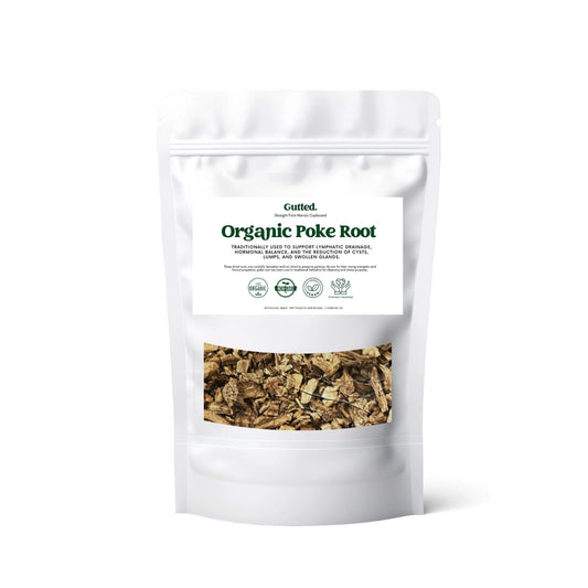 Organic Wildcrafted Poke Root Herb 50g | Dried Phytolacca Americana | Premium Dried Whole Root for Oil Infusion | Free Shipping