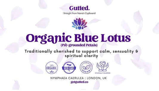 Organic Egyptian Blue Lotus | Pre-Ground Petals | Herbal Blend | 30g | 1oz