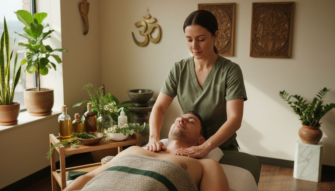 herbal lymph massage