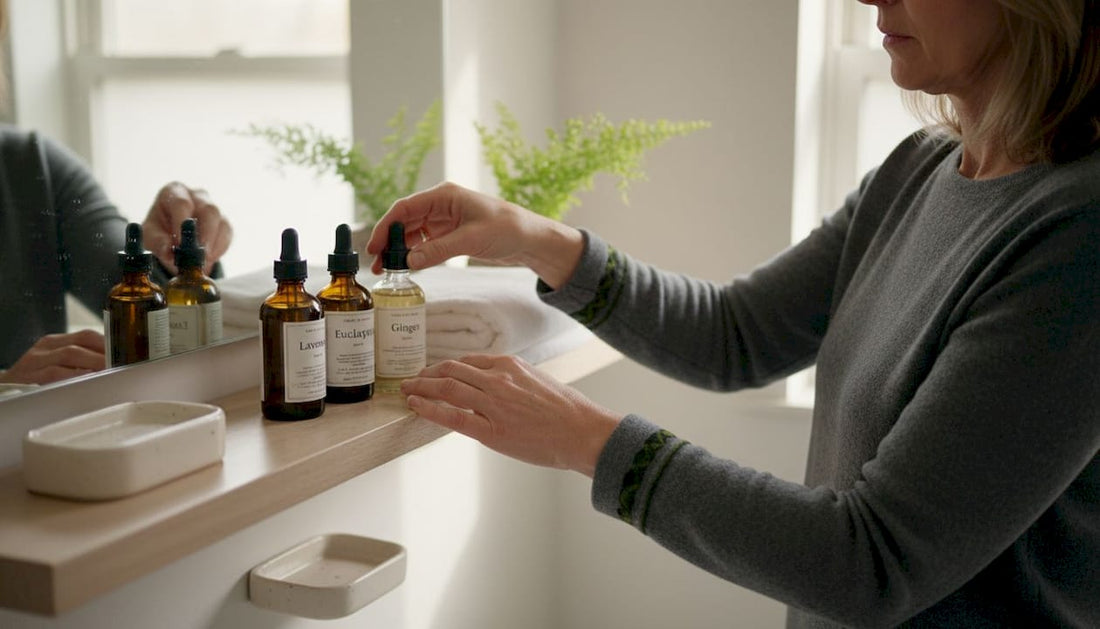Herbal oils for lymphatic and inflammation relief