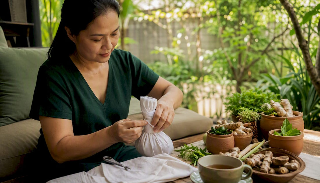 Cold and warm herbal compress method: your safe home guide