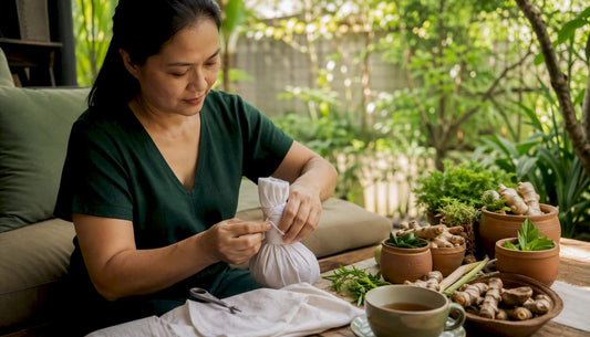 Cold and warm herbal compress method: your safe home guide