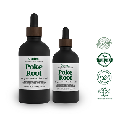 Organic Poke Root Oil – 100ml & 50ml | Wild-Infused Oil for Lymphatic Detox Support