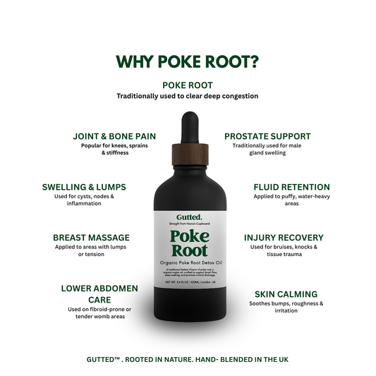 Ultimate Detox Power Pack – Organic Poke Root Oil 100 ml, Bitter Apricot Kernels & Soursop Leaves
