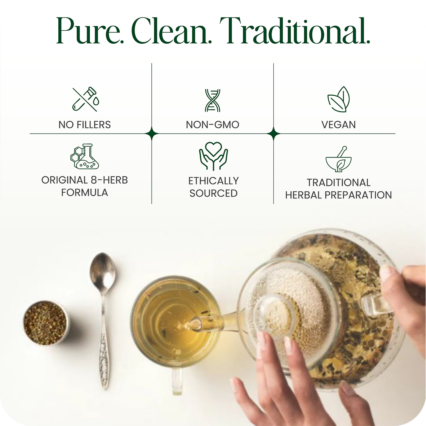 Genuine Essiac Tea – Authentic 8-Herb Detox | 4oz (112g) | Organic Herbal Blend | by Canadian Rene Caisse| 128-Day Cleanse Support | UK