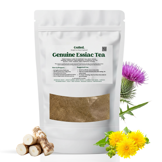 Genuine Essiac Tea – Authentic 8-Herb Detox | 4oz (112g) | Organic Herbal Blend | by Canadian Rene Caisse| 128-Day Cleanse Support | UK
