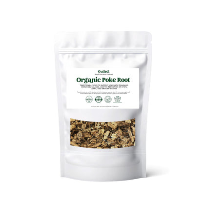 Organic Wildcrafted Poke Root Herb 50g | Dried Phytolacca Americana  | Premium Dried Whole Root for Oil Infusion | Free Shipping